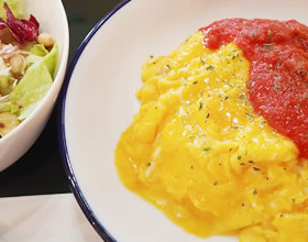 オムライスランチ